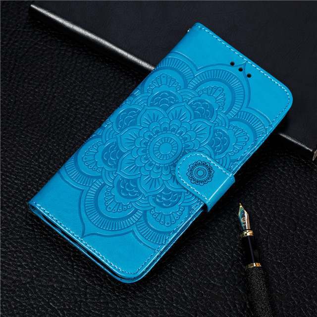 Huawei Nova 5t Coque Clamshell Rose Protection Étui En Cuir Carte Luxe