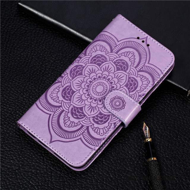 Huawei Nova 5t Coque Clamshell Rose Protection Étui En Cuir Carte Luxe