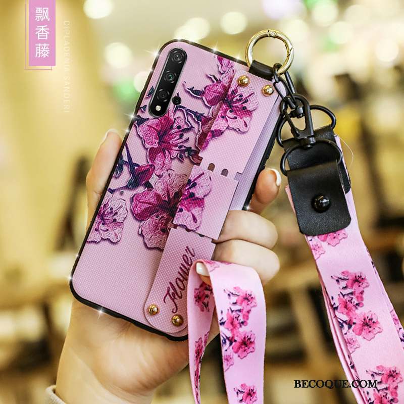 Huawei Nova 5t Coque Incassable Protection Tendance Marque De Tendance Personnalité Bleu