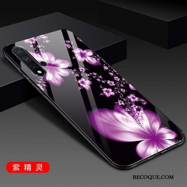 Huawei Nova 5t Coque Mode Étui Marque De Tendance Incassable Rouge Tout Compris