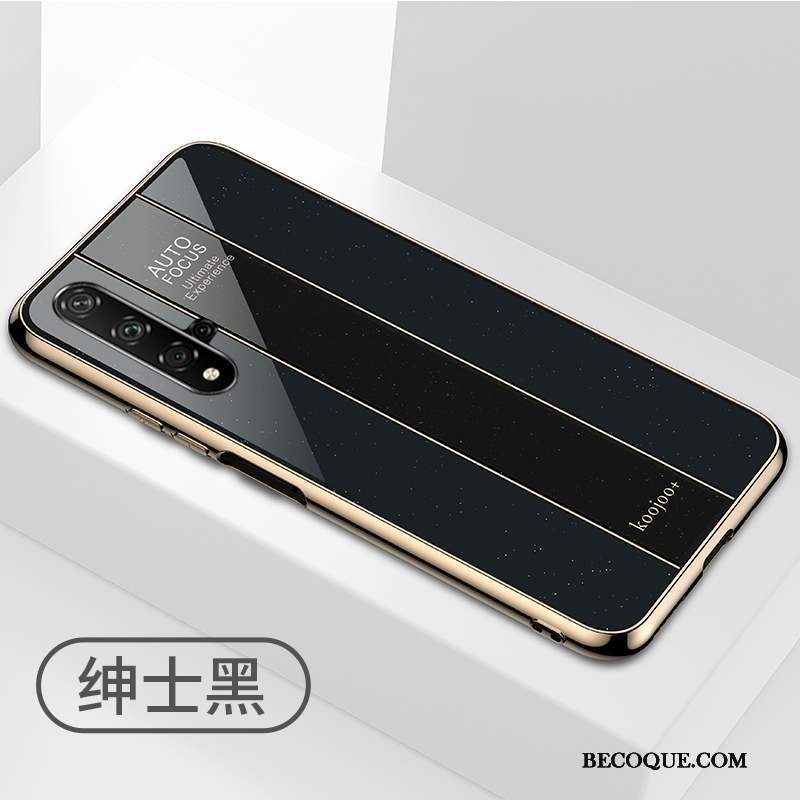 Huawei Nova 5t Coque Nouveau Tout Compris Miroir Blanc Étui Protection