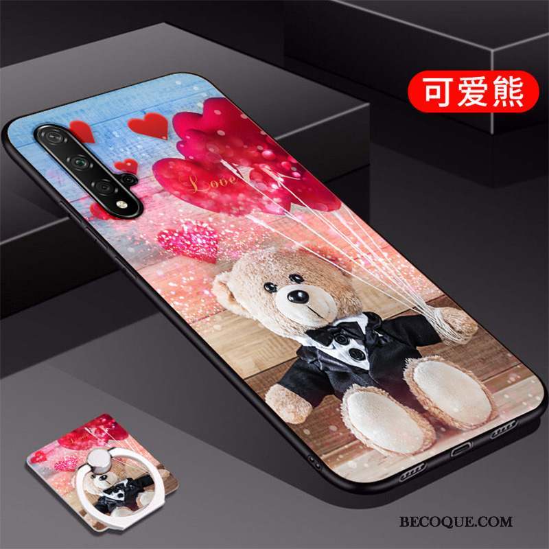 Huawei Nova 5t Coque Personnalité Nouveau Marque De Tendance Étui Rouge Mode