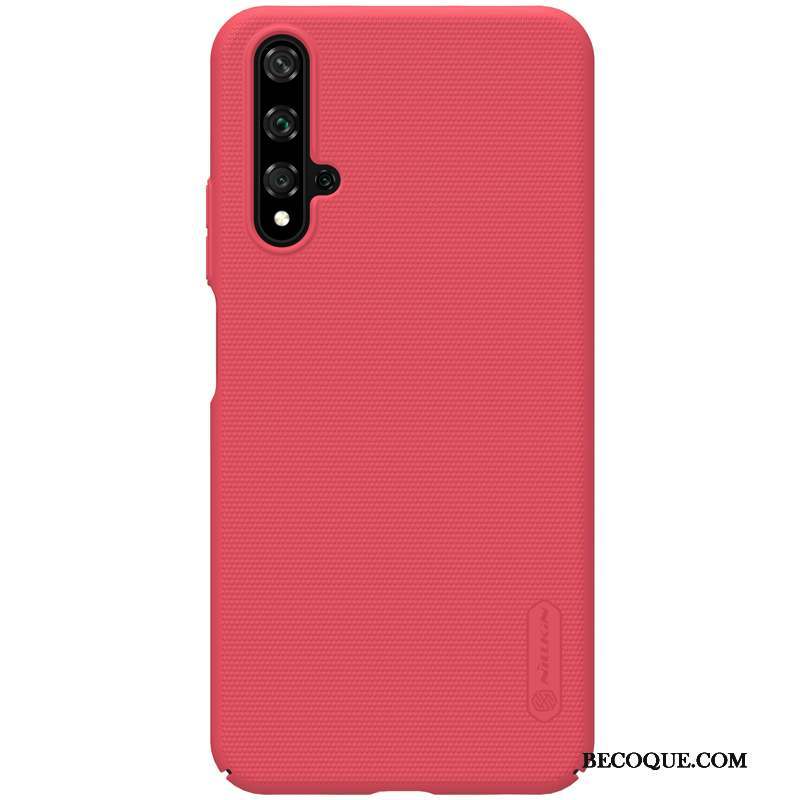 Huawei Nova 5t Or Protection Coque De Téléphone Délavé En Daim Incassable