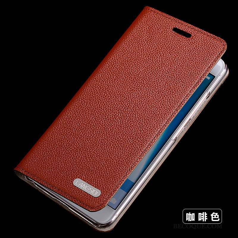 Huawei Nova Clamshell Incassable Étui Coque De Téléphone Silicone Étui En Cuir