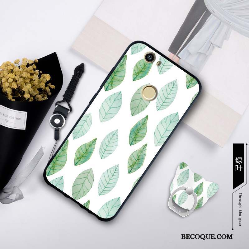 Huawei Nova Coque Créatif Vert Protection Dessin Animé De Téléphone