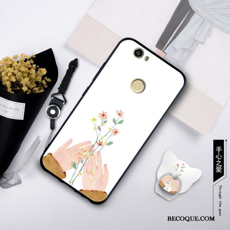 Huawei Nova Coque Créatif Vert Protection Dessin Animé De Téléphone