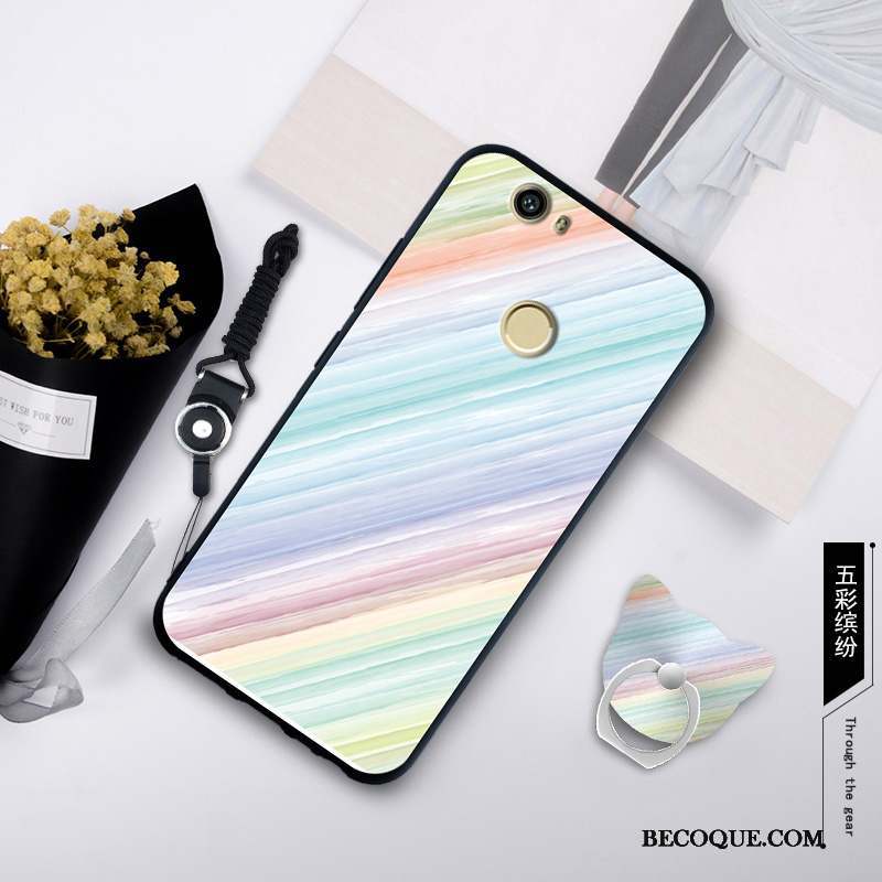 Huawei Nova Coque Créatif Vert Protection Dessin Animé De Téléphone