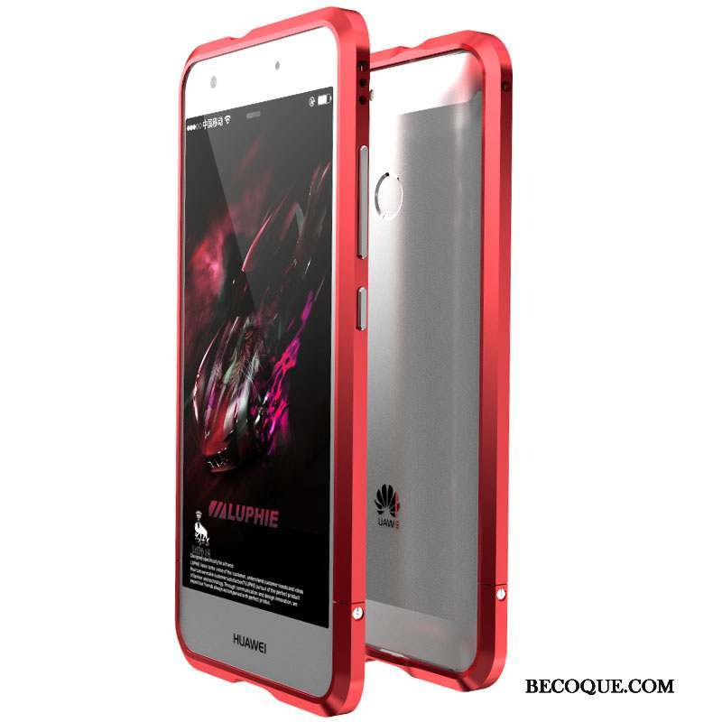 Huawei Nova Coque De Téléphone Border Rose Protection Étui Téléphone Portable