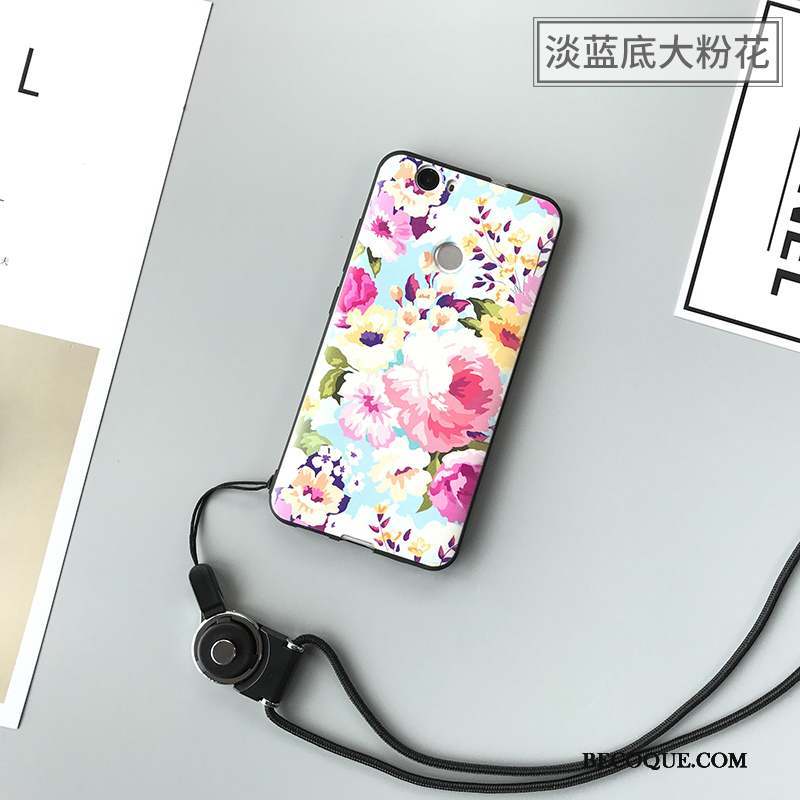 Huawei Nova Coque Difficile Incassable Étui Fluide Doux Peinture Protection