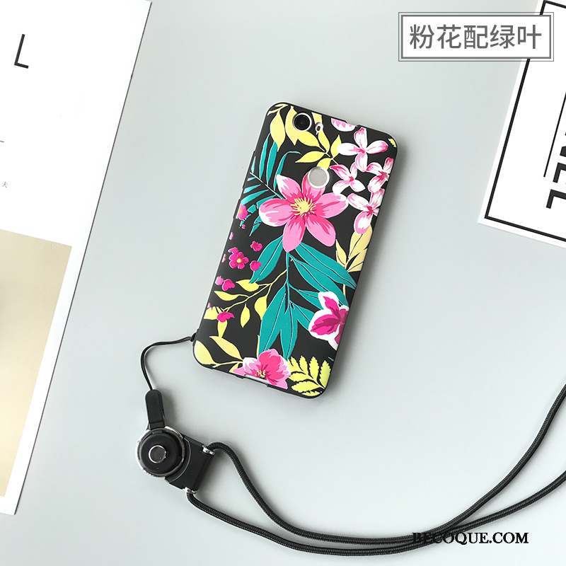 Huawei Nova Coque Difficile Incassable Étui Fluide Doux Peinture Protection