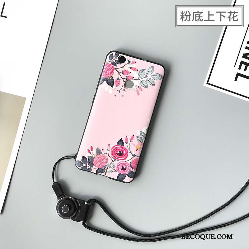 Huawei Nova Coque Difficile Incassable Étui Fluide Doux Peinture Protection