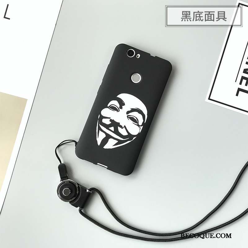 Huawei Nova Coque Difficile Incassable Étui Fluide Doux Peinture Protection