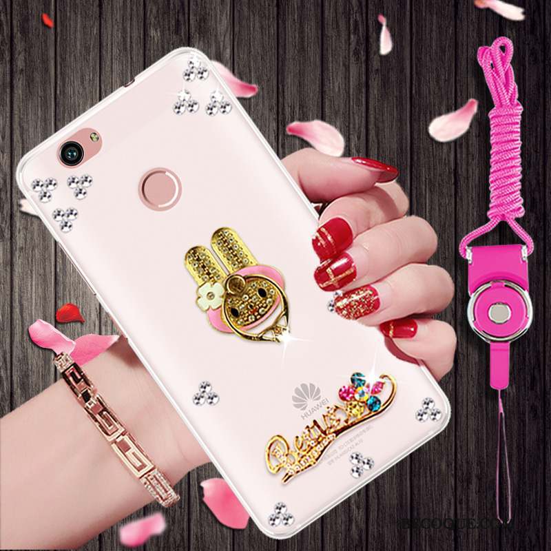 Huawei Nova Coque Or Étui De Téléphone Protection Strass