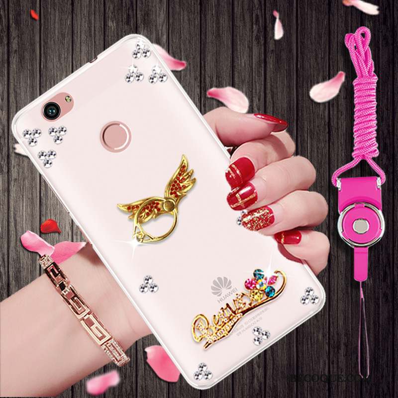 Huawei Nova Coque Or Étui De Téléphone Protection Strass