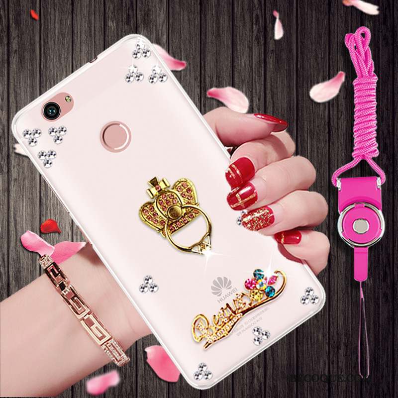 Huawei Nova Coque Or Étui De Téléphone Protection Strass