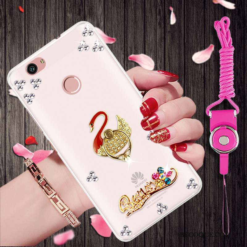 Huawei Nova Coque Or Étui De Téléphone Protection Strass