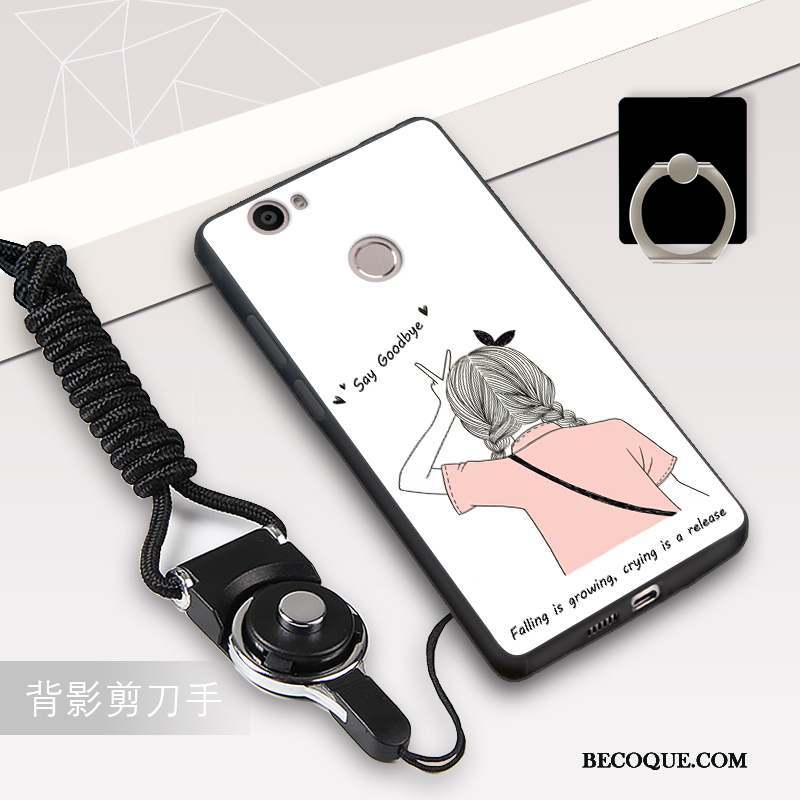 Huawei Nova Coque Protection Incassable Fluide Doux Ornements Suspendus Étui Téléphone Portable