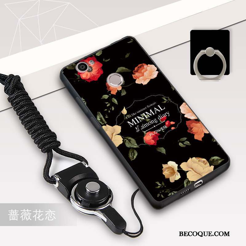 Huawei Nova Coque Protection Incassable Fluide Doux Ornements Suspendus Étui Téléphone Portable