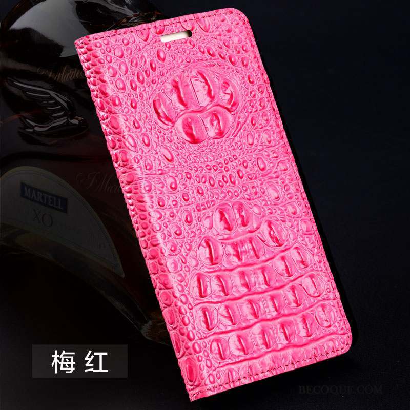 Huawei Nova Coque Silicone Personnalisé Cuir Véritable Marron Étui En Cuir Protection