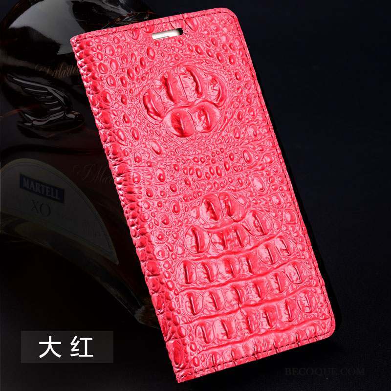 Huawei Nova Coque Silicone Personnalisé Cuir Véritable Marron Étui En Cuir Protection