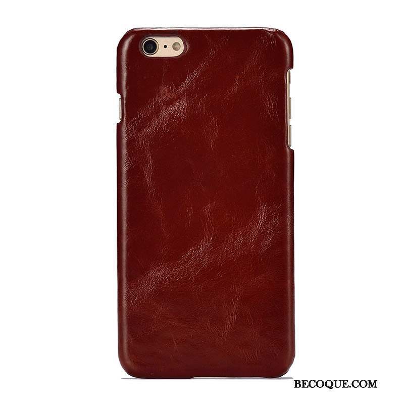 Huawei Nova Coque Très Mince Cuir Véritable Étui Couvercle Arrière Étui En Cuir Vin Rouge