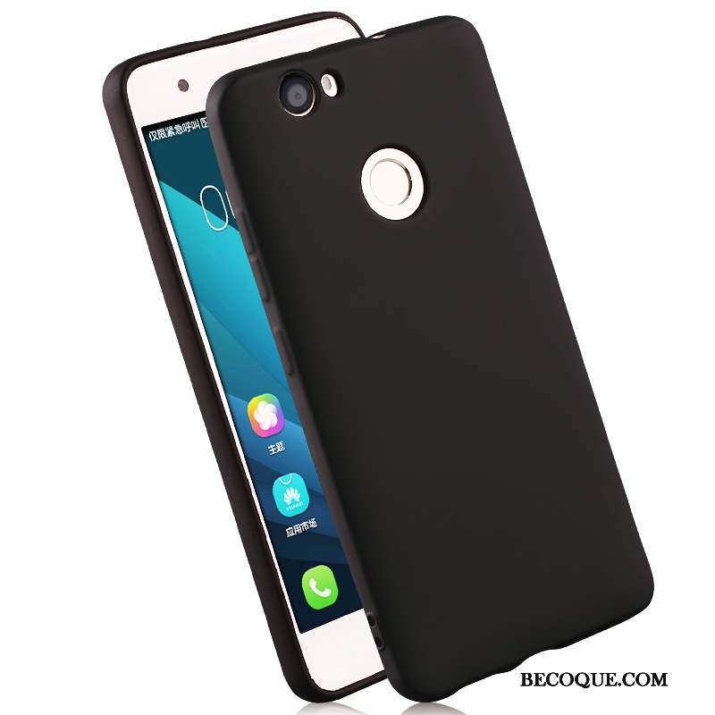 Huawei Nova Coque Étui Ornements Suspendus Protection Créatif Silicone Noir