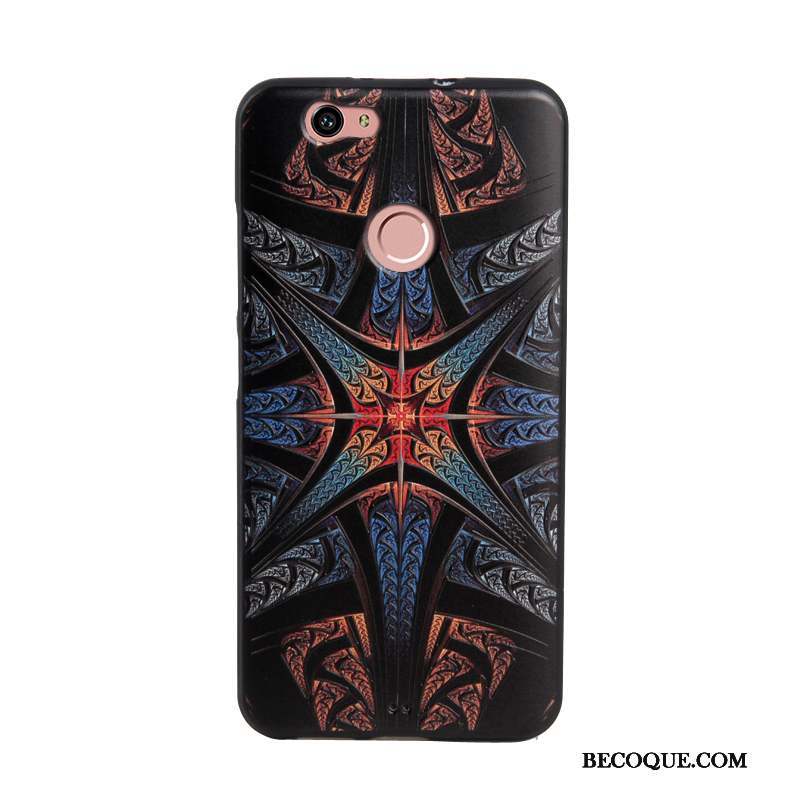 Huawei Nova Fluide Doux Coque De Téléphone Protection Tendance Peinture Gaufrage