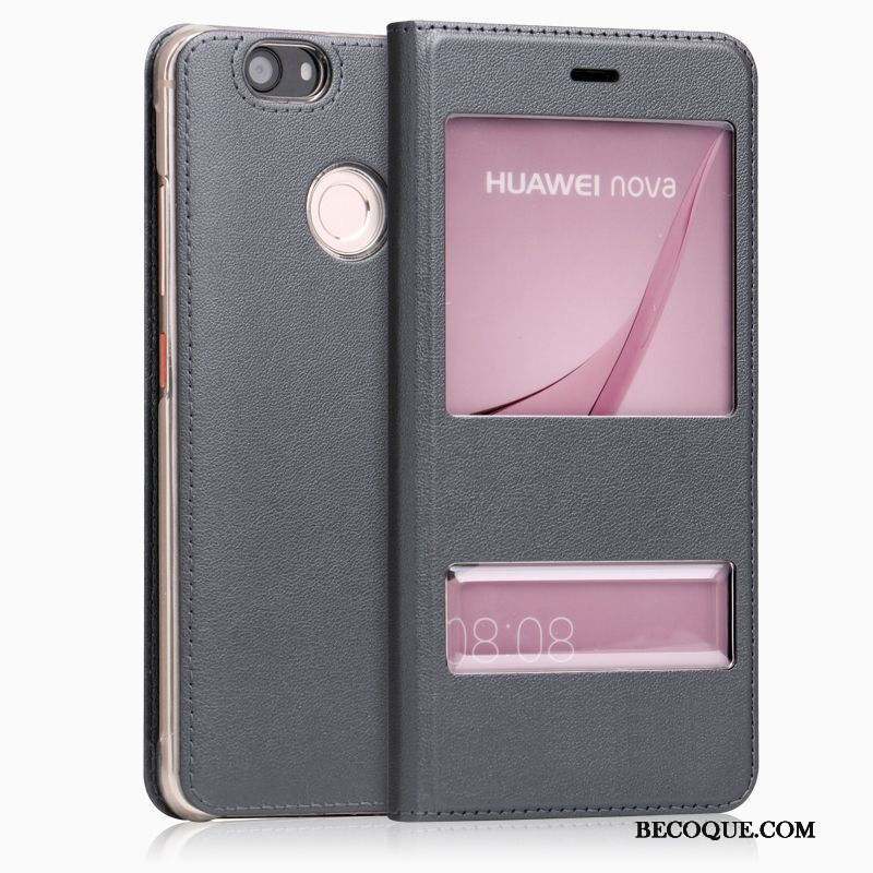 Huawei Nova Housse Protection Téléphone Portable Étui Étui En Cuir Coque De Téléphone