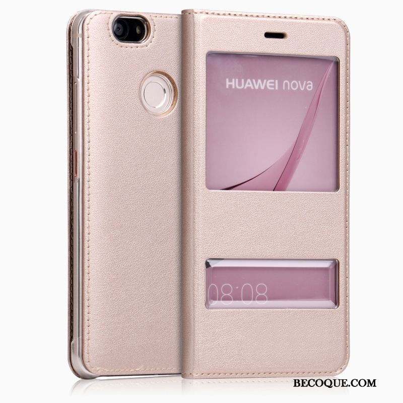 Huawei Nova Housse Protection Téléphone Portable Étui Étui En Cuir Coque De Téléphone