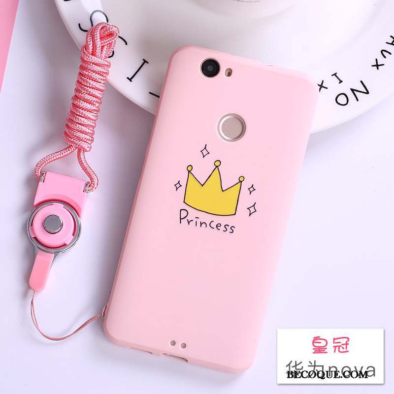 Huawei Nova Incassable Étui Charmant Fluide Doux Silicone Coque De Téléphone