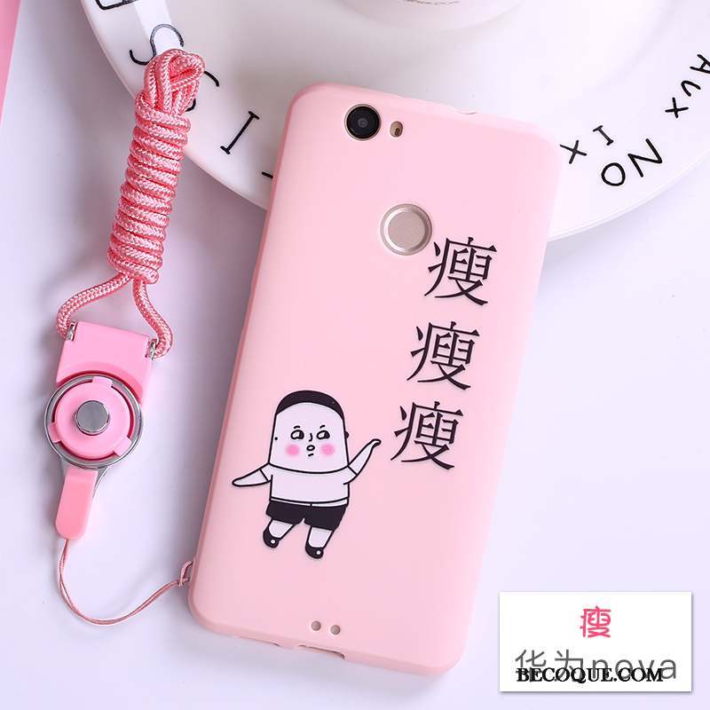 Huawei Nova Incassable Étui Charmant Fluide Doux Silicone Coque De Téléphone