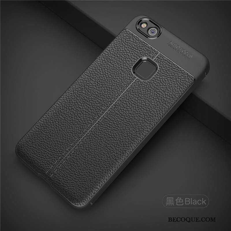 Huawei Nova Noir Silicone Coque De Téléphone Protection Jeunesse Fluide Doux