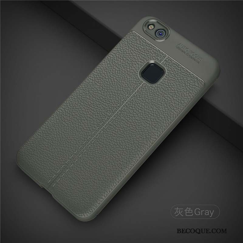 Huawei Nova Noir Silicone Coque De Téléphone Protection Jeunesse Fluide Doux