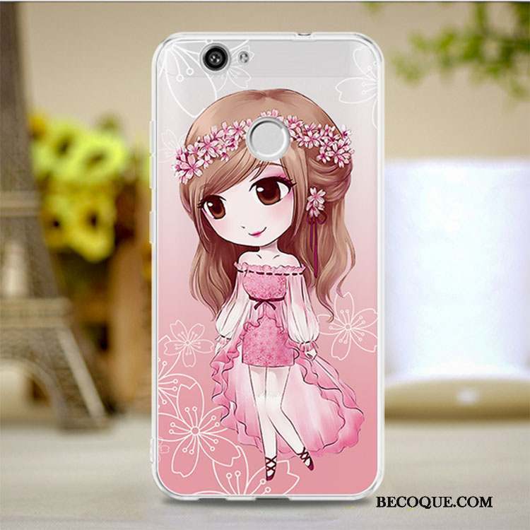 Huawei Nova Personnalité Fluide Doux Coque De Téléphone Étui Transparent Tout Compris