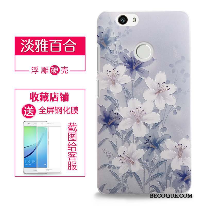 Huawei Nova Protection Coque De Téléphone Téléphone Portable Étui Difficile Gaufrage