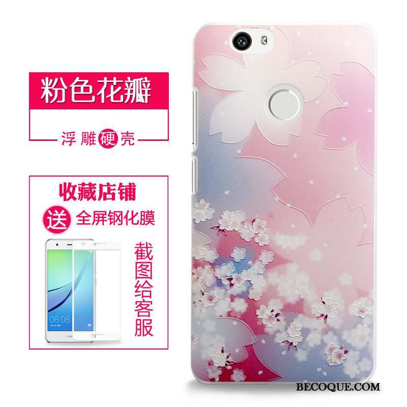 Huawei Nova Protection Coque De Téléphone Téléphone Portable Étui Difficile Gaufrage