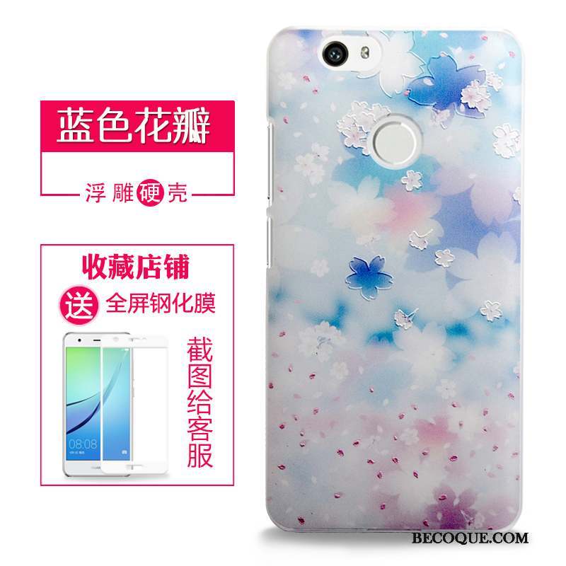 Huawei Nova Protection Coque De Téléphone Téléphone Portable Étui Difficile Gaufrage