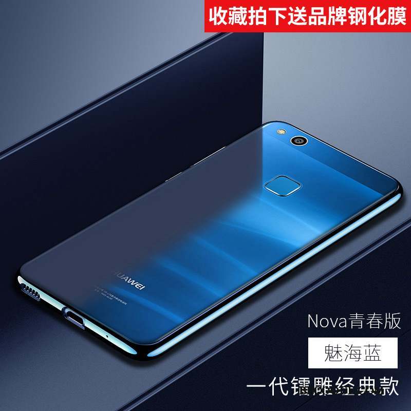 Huawei Nova Protection Fluide Doux Coque De Téléphone Silicone Étui Jeunesse