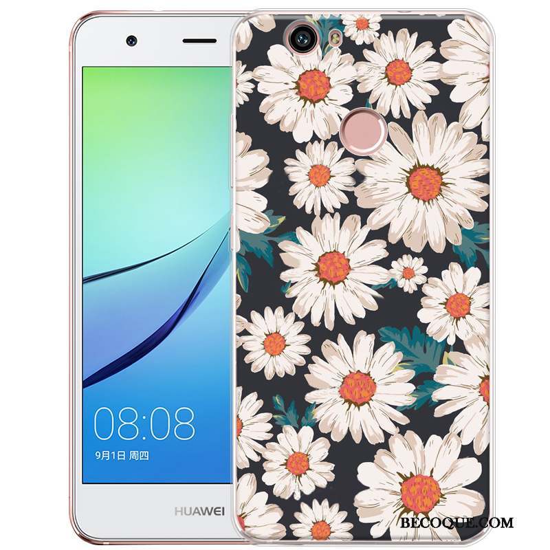 Huawei Nova Silicone Coque De Téléphone Gaufrage Fluide Doux Dessin Animé Protection