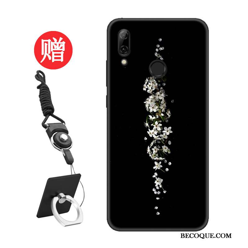 Huawei P Smart 2019 Coque Amoureux Protection Tendance Délavé En Daim Personnalité Personnalisé