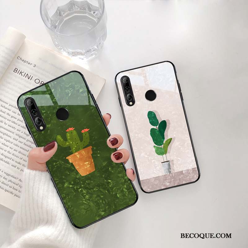 Huawei P Smart+ 2019 Coque Charmant Luxe Simple Silicone Mode Dessin Animé