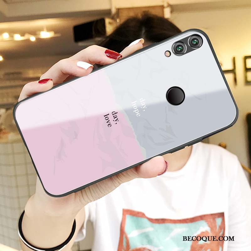 Huawei P Smart 2019 Coque Créatif Jeunesse Personnalité Incassable Étui Amoureux