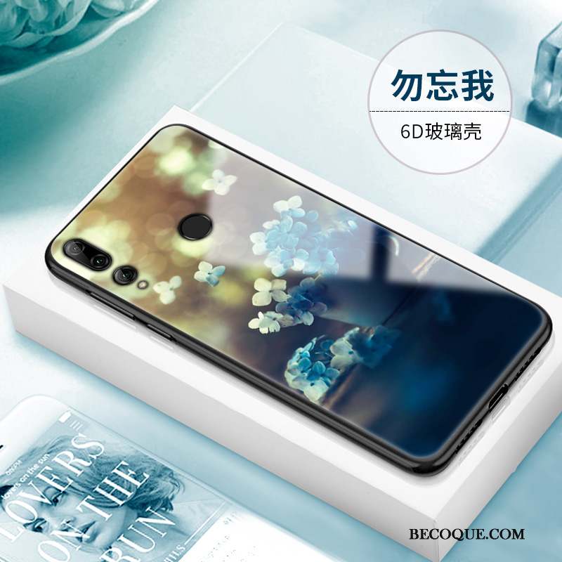 Huawei P Smart+ 2019 Coque Créatif Étui Bleu Marin Tout Compris Incassable Personnalité