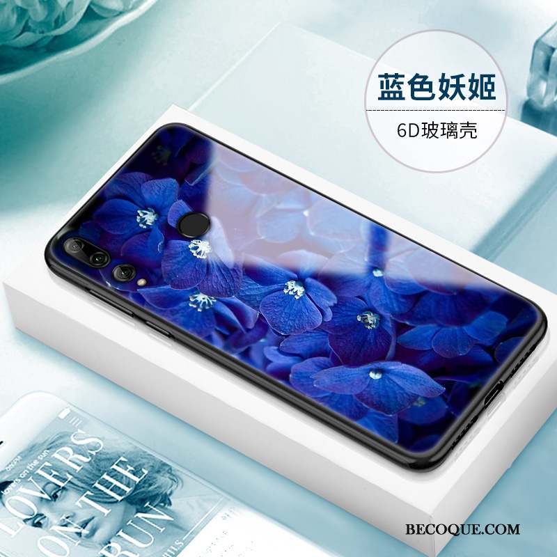 Huawei P Smart+ 2019 Coque Créatif Étui Bleu Marin Tout Compris Incassable Personnalité