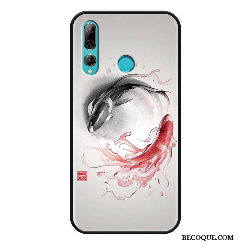 Huawei P Smart+ 2019 Coque De Téléphone Créatif Vintage Étui Incassable Personnalité