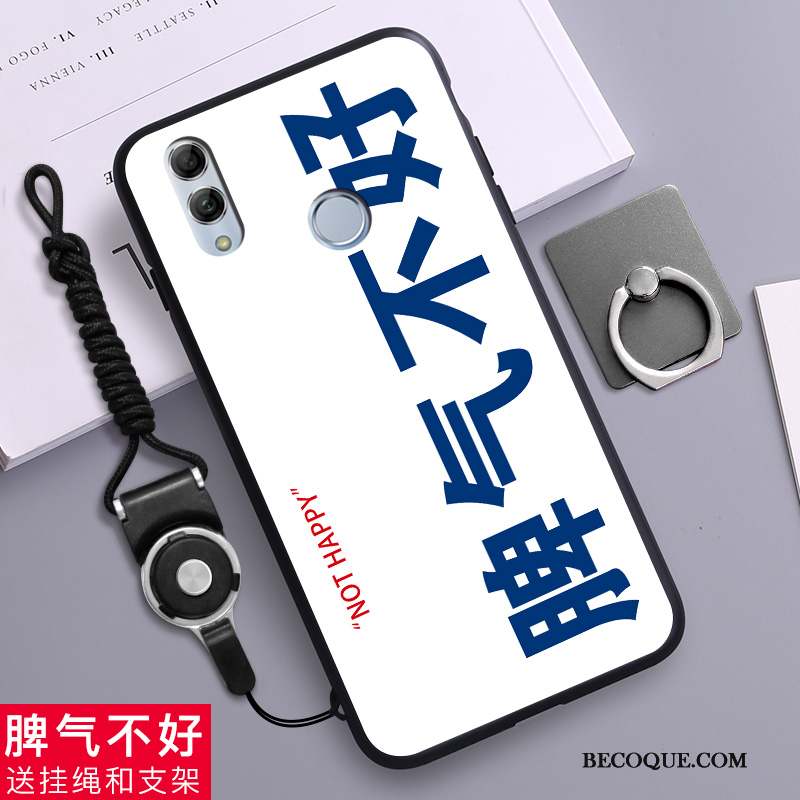 Huawei P Smart 2019 Coque De Téléphone Dessin Animé Incassable Silicone Fluide Doux Léopard