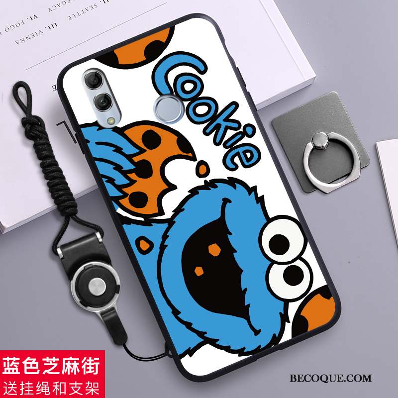 Huawei P Smart 2019 Coque De Téléphone Dessin Animé Incassable Silicone Fluide Doux Léopard