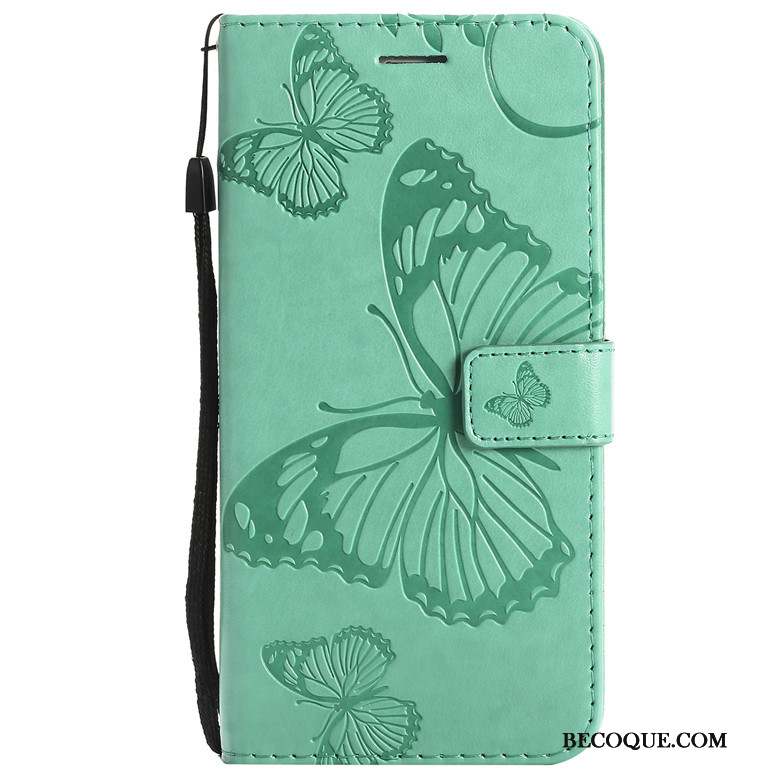 Huawei P Smart+ 2019 Coque De Téléphone Silicone Incassable Vert Fluide Doux Étui En Cuir