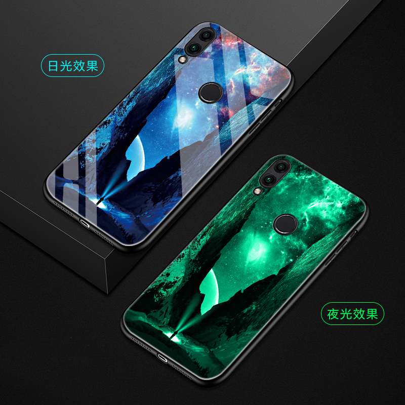 Huawei P Smart 2019 Coque Fluide Doux Lumineuses Créatif Protection Nouveau Étui