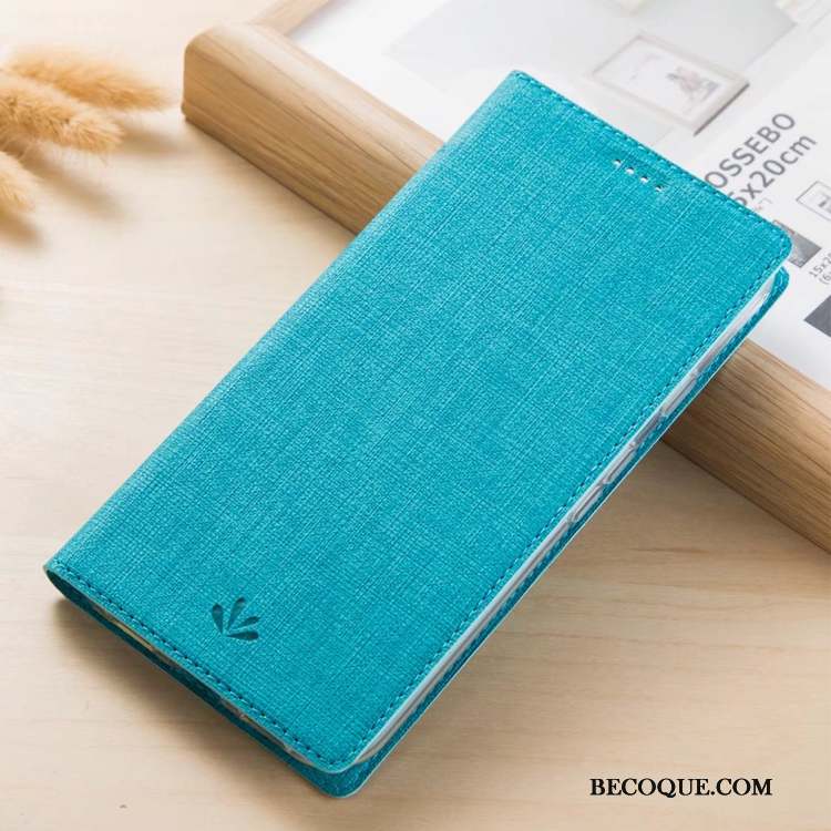 Huawei P Smart 2019 Coque Housse Carte Étui En Cuir Modèle Fleurie Incassable Tissu